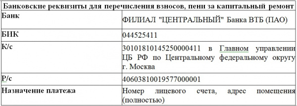 Югорский фонд капитального ремонта сообщает об изменении реквизитов для оплаты взносов на капитальный ремонт и пеней.