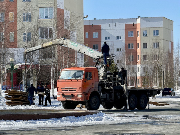 Прощаемся с горкой.