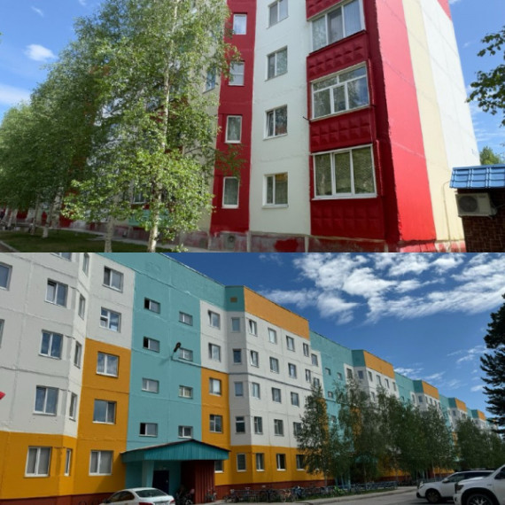 Покраска фасадов домов. Покраска фасадов домов.